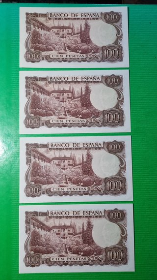 Billete 100 Pesetas 1970 Sin Circular SC