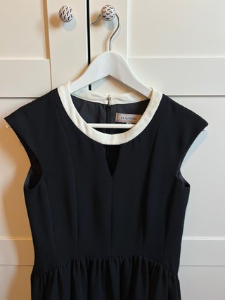 Vestido El Ganso negro midi