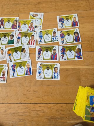 Colección cartas fútbol 21-22