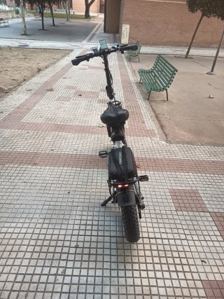 Bici Fatbike Eléctrica Plegable