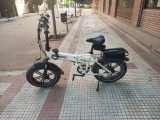 Bici Fatbike Eléctrica Plegable