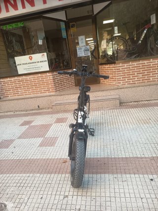 Bici Fatbike Eléctrica Plegable