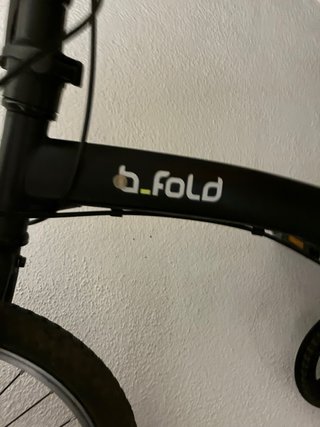 Bicicleta Plegable B. Fold 3 con bolsa delantera
