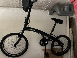 Bicicleta Plegable B. Fold 3 con bolsa delantera