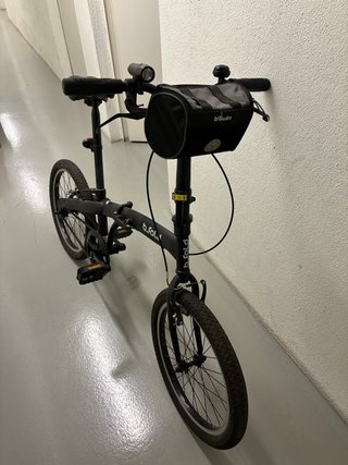 Bicicleta Plegable B. Fold 3 con bolsa  delantera