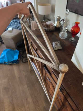 Cabecero de hierro forjado