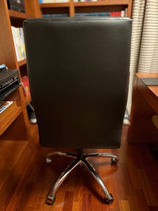 Butaca Sillón de Dirección Ejecutivo Piel Negra