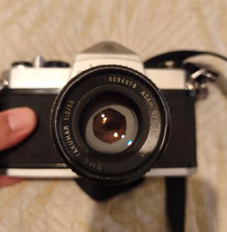 Cámara Asahi Pentax Spotmatic SMC Takumar