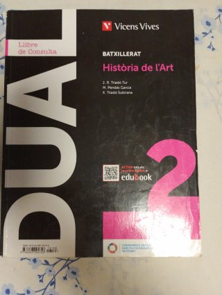 Història de l'Art, Batxillerat 2, Dual Llibre d...