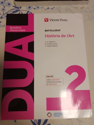 Història de l'Art, Batxillerat 2, Dual Llibre d...