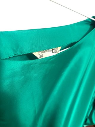 Vestido fiesta verde