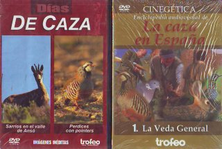 DVDs de Caza: Menor y Mayor