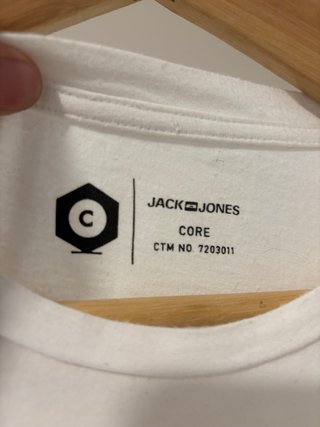 Camiseta Jack & Jones blanca