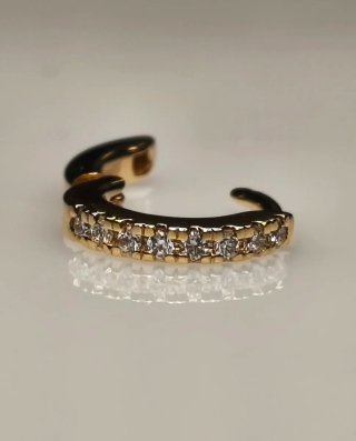 Aristocrazy piercing Aro Oro Rosa 18K Diamantes