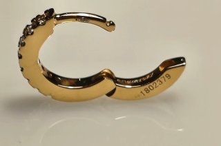 Aristocrazy piercing Aro Oro Rosa 18K Diamantes