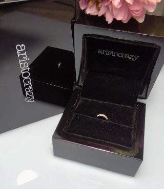 Aristocrazy piercing Aro Oro Rosa 18K Diamantes