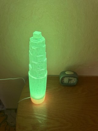 Lámpara moderna de piedra