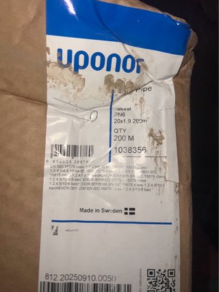 Tubos uponor  Fontanería (5 rollos )