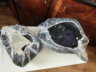 Asiento Kawasaki Vulcan S WN650 Negro/Verde