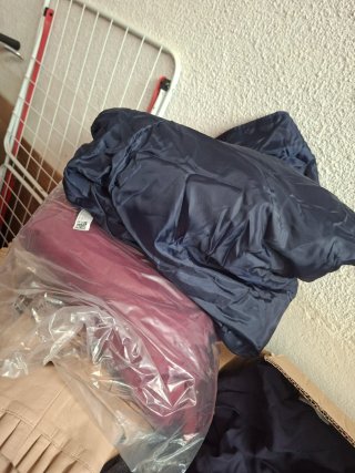 Lote 2 chaquetones nuevos azul y rosa