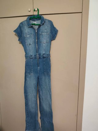 Mono vaquero Bershka azul mujer