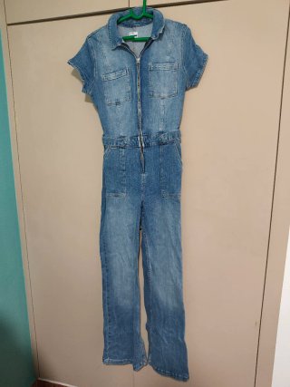 Mono vaquero Bershka azul mujer