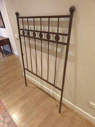 Cabecero de hierro forjado