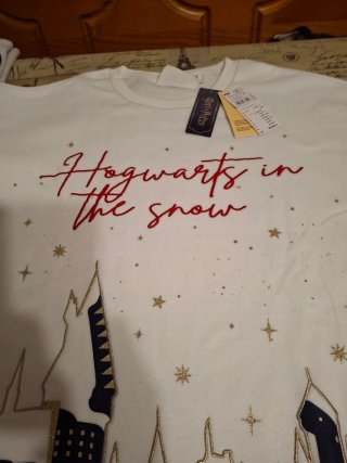 Pijama Harry Potter Hogwarts Nieve