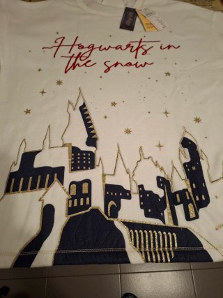 Pijama Harry Potter Hogwarts Nieve