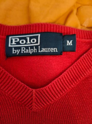 Jersey Polo Ralph Lauren Rojo Talla M