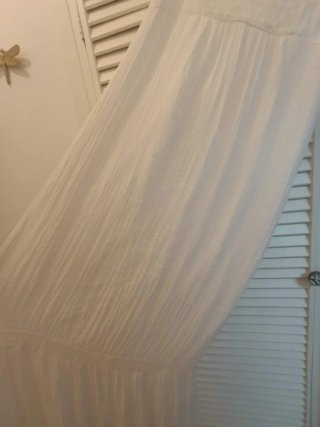 Vestido blanco largo DODO talla S