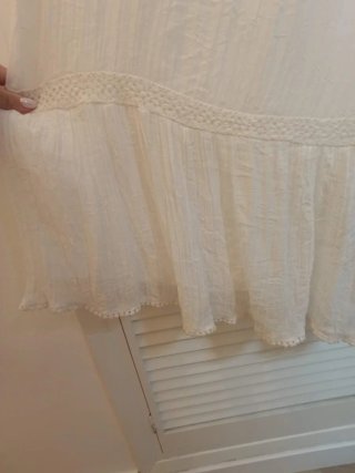 Vestido blanco largo DODO talla S