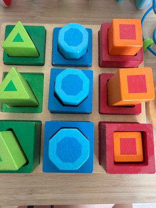 Juguetes Montessori Madera Bloques y Más