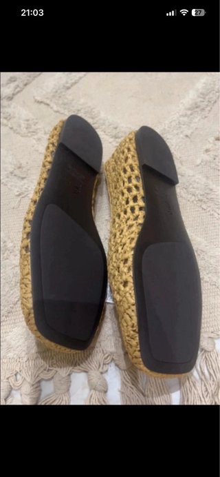 Bailarinas Zara trenzadas t 39