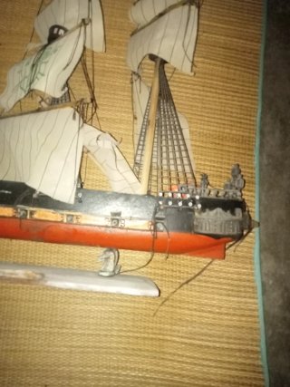 Maqueta Barco Velero Madera