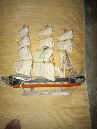 Maqueta Barco Velero Madera