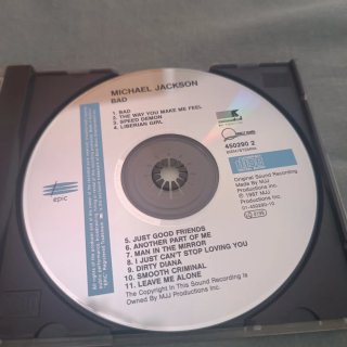 CD Michael Jackson - Bad (Álbum Original 1987)