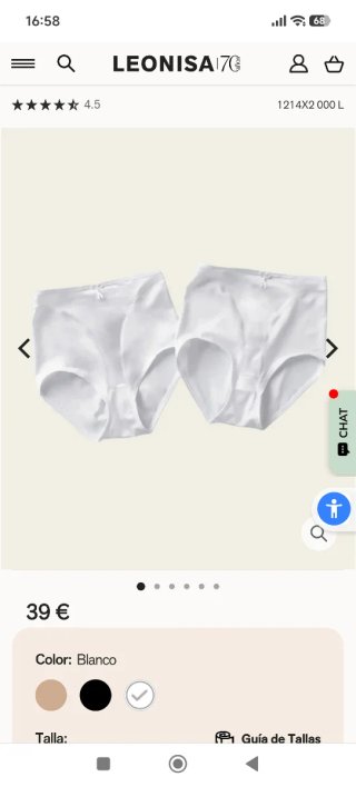 Bragas Faja Leonisa Talla S