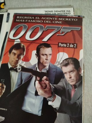 Artículos James Bond 007 - 20 páginas