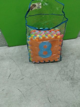 Alfombra puzzle números para niños