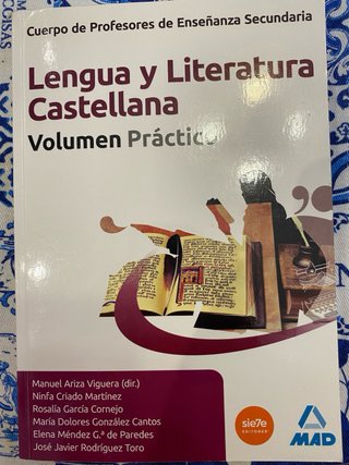 Libros para oposición a profesor de secundaria