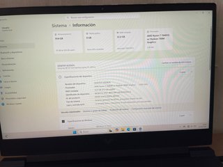 Portátil HP Victus 16 Ryzen 7 32GB RTX 4060 1TB