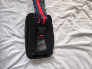 Riñonera Gucci Negra Multicolor