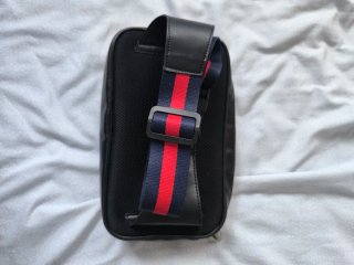 Riñonera Gucci Negra Multicolor