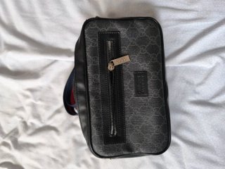 Riñonera Gucci Negra Multicolor