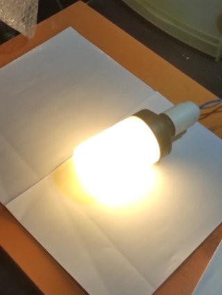 Bombilla Philips SL18 Opal 1985