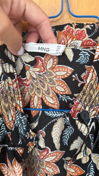 Kaftán estampado multicolor talla única