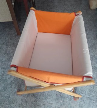 Cuna de bebé cuco plegable