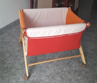 Cuna de bebé cuco plegable
