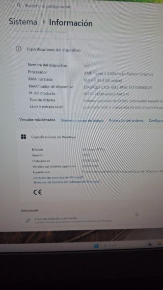 HP Ordenador Todo en Uno Beige/Plata